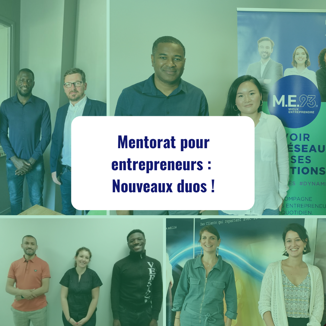 mentorat pour entrepreneurs nouveaux duos