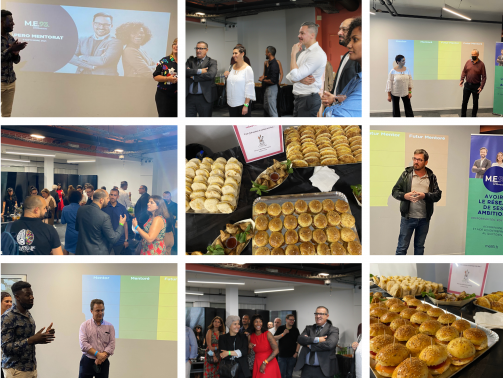 retour en image apéro mentorat 1er