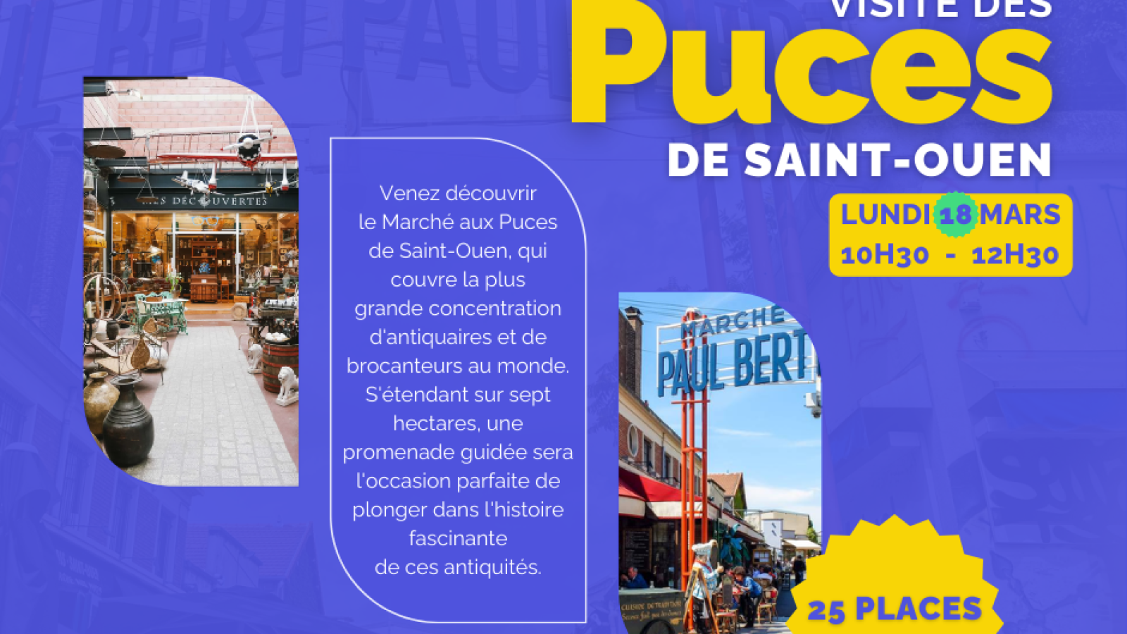 visite des puces