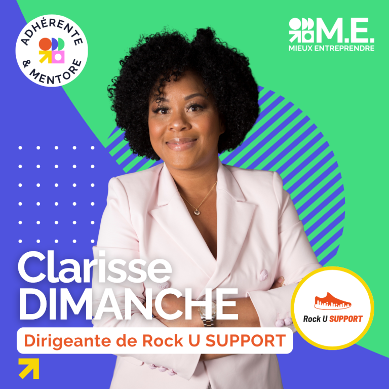 Adhérente & mentore – Clarisse DIMANCHE