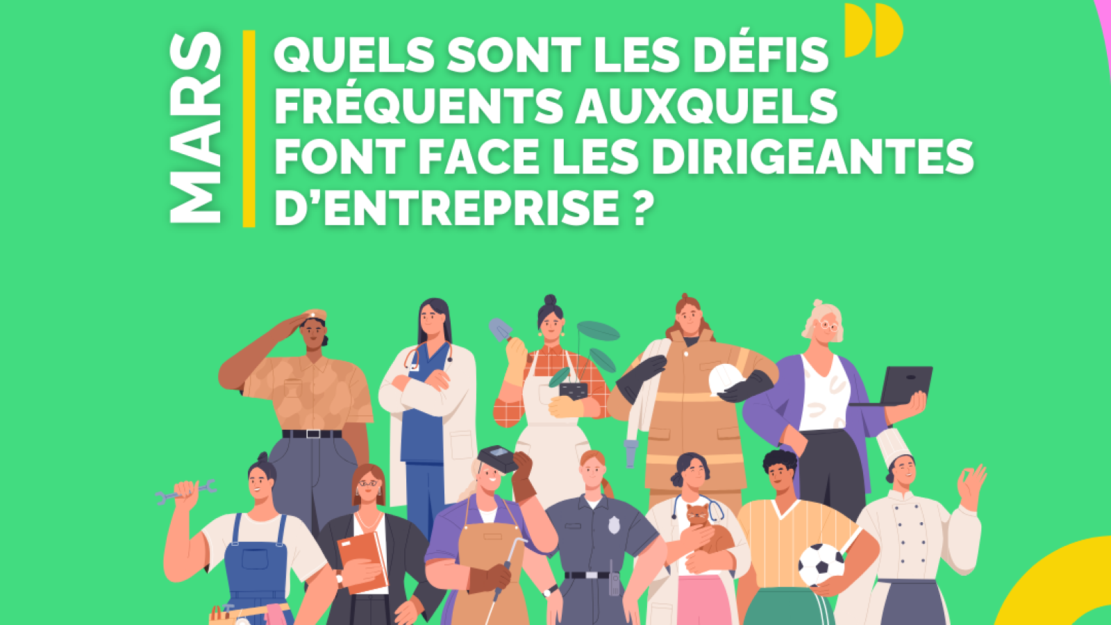 les défis qui ralentissent les entrepreneures !