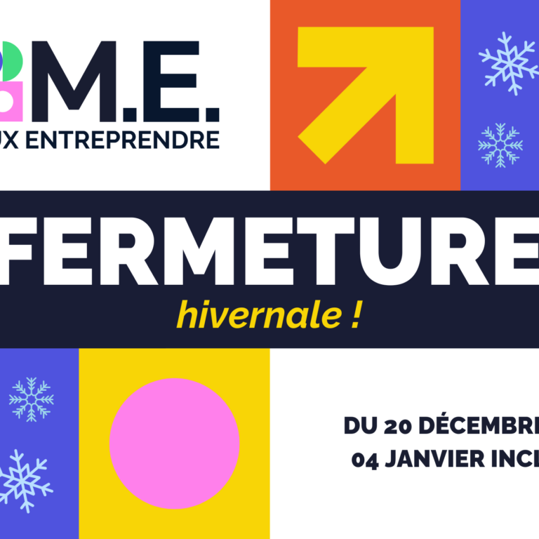 Fermeture hivernale : 20 décembre – 4 janvier inclus